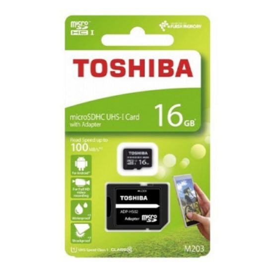 Picture of TOSHIBA 16GB Micro class 10 sa adapterom 100MB/s