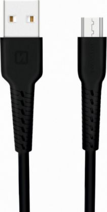 Picture of SWISSTEN Data cable USB/USB-C 1.0m black