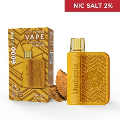 Picture of VAPE 6000 PUFFS PREMIUM TOBACCO 2%