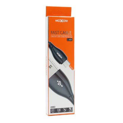 Picture of USB data kabal Moxom CC-64 FAST microUSB 1m crni