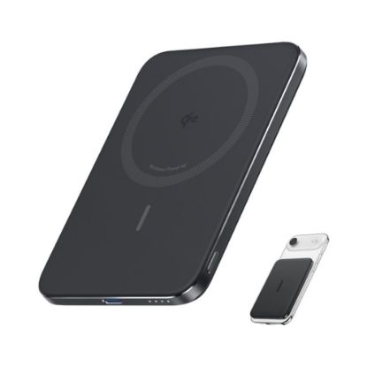 Picture of ANKER MagSafe Nano Power Bank 5000mAh, 15W, bežična eksterna baterija CRNI