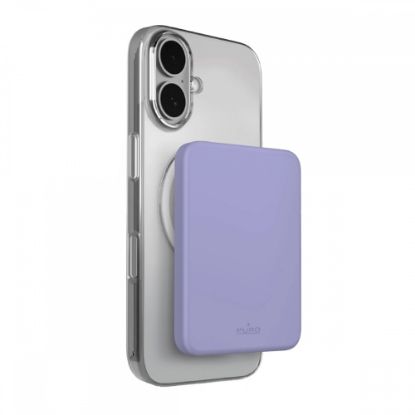 Picture of PURO MagSafe power bank 4200mAh bežična eksterna baterija Lila