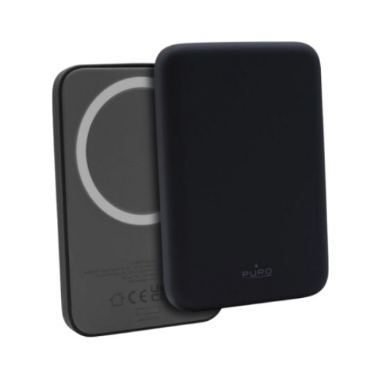 Picture of PURO MagSafe power bank 4200mAh bežična eksterna baterija Crna